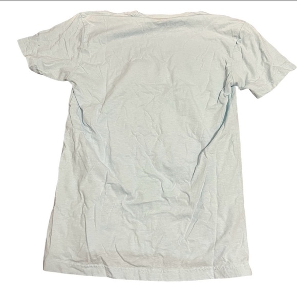 ChalkTalk Sports Light Blue Lacrosse Stick Dog Short Sleeve T-Shirt Size S - Picture 3 of 4